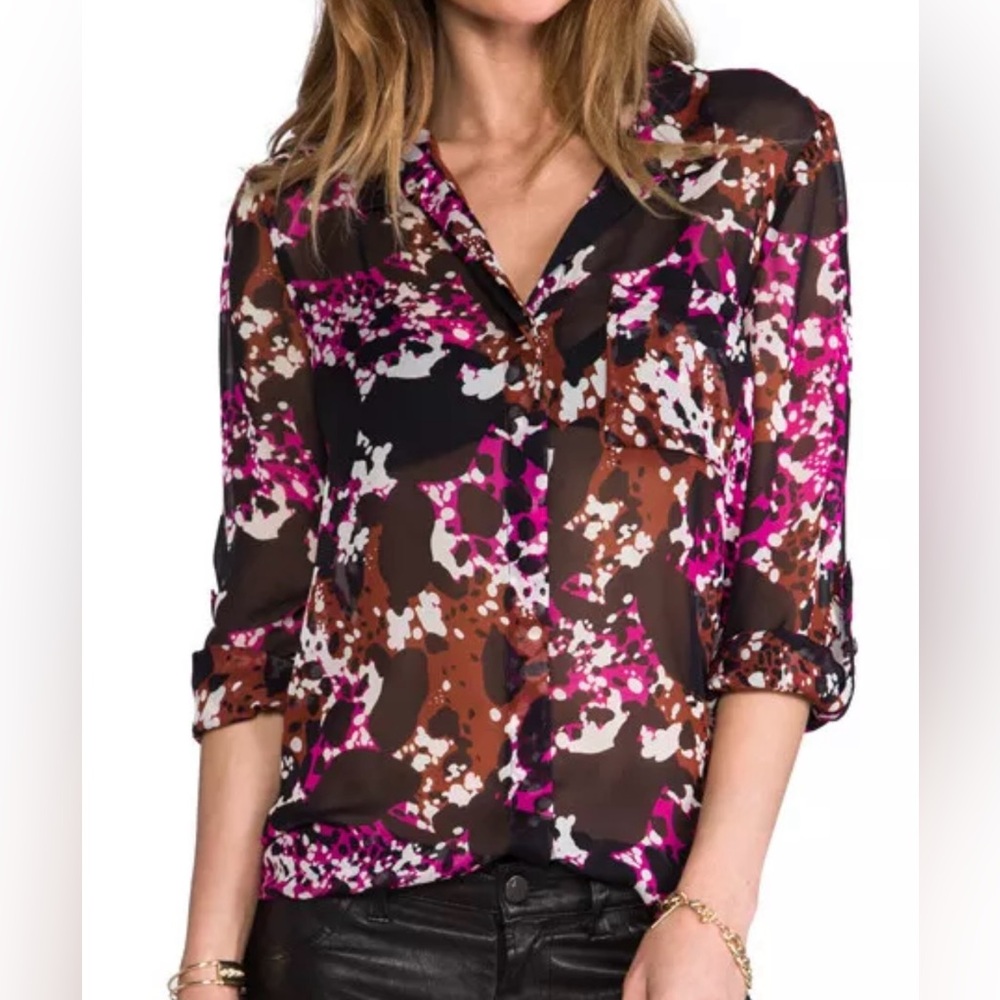 Diane Von Furstenberg silk Blouse